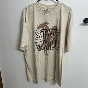 Stay Wild graphic tee